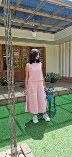 Blush Pink Textured Co-ord Set