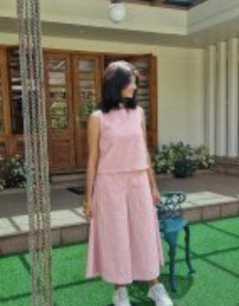 Blush Pink Textured Co-ord Set